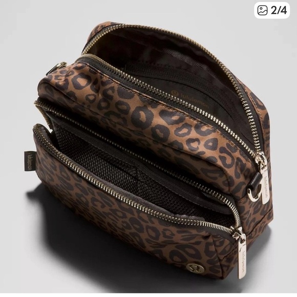 Lululemon Athletica Leopard Print Crossbody Bag - Picture 4 of 7